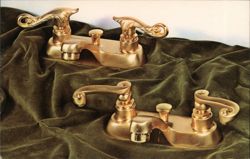 Daljack Co. Gold-Plated Plumbing Fixtures Postcard