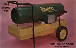1965 Knipco Model F-98 Portable Heater Postcard