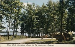 State Park Camping Areas on St. Lawrence Seaway Postcard