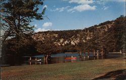 Camp Mystic, Guadalupe River, Hunt, TX Postcard