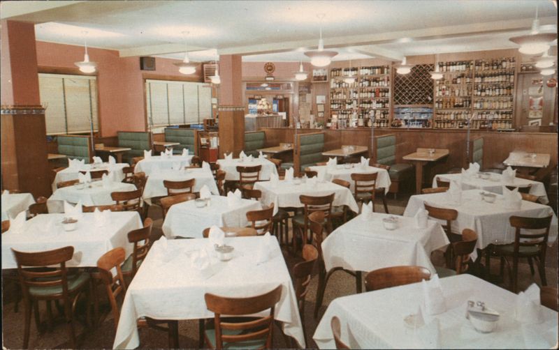 Kornblau's Restaurant Interior Atlantic City New Jersey