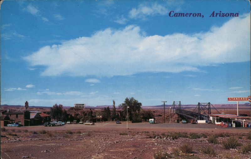 Hotel Court and Standard Gas Station, Cameron, Arizona