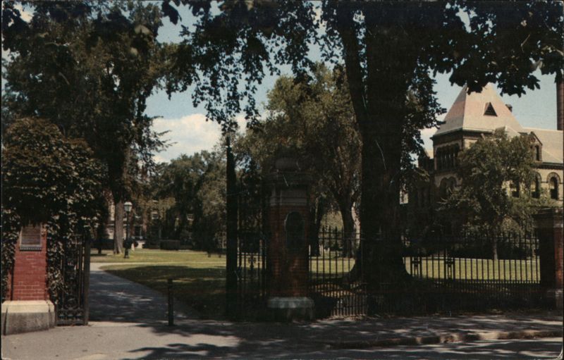 Brown University, Goddard Gates and Sayles Hall Providence Rhode Island