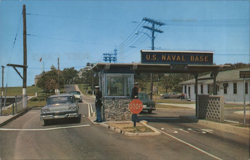 Main Gate, United States Naval Stations Newport Rhode Island