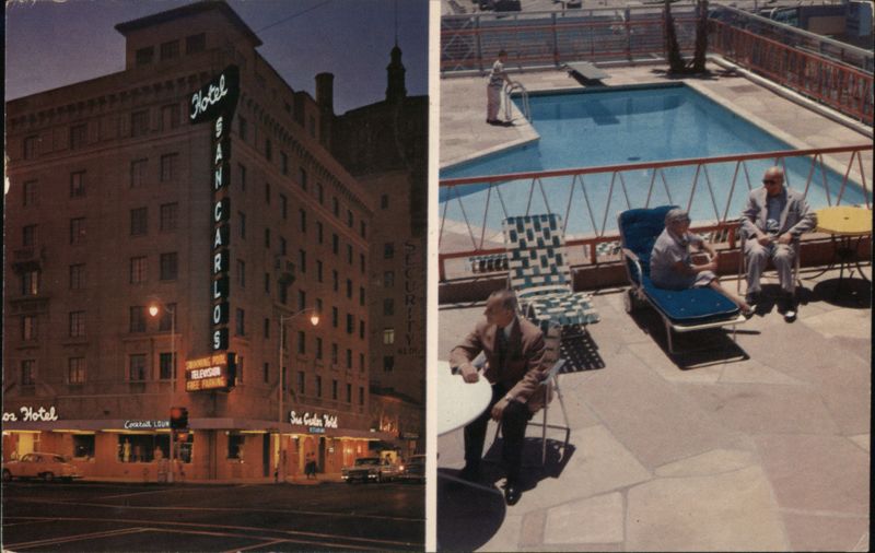 San Carlos Hotel, 'Resort Living in the Heart of Town' Phoenix Arizona