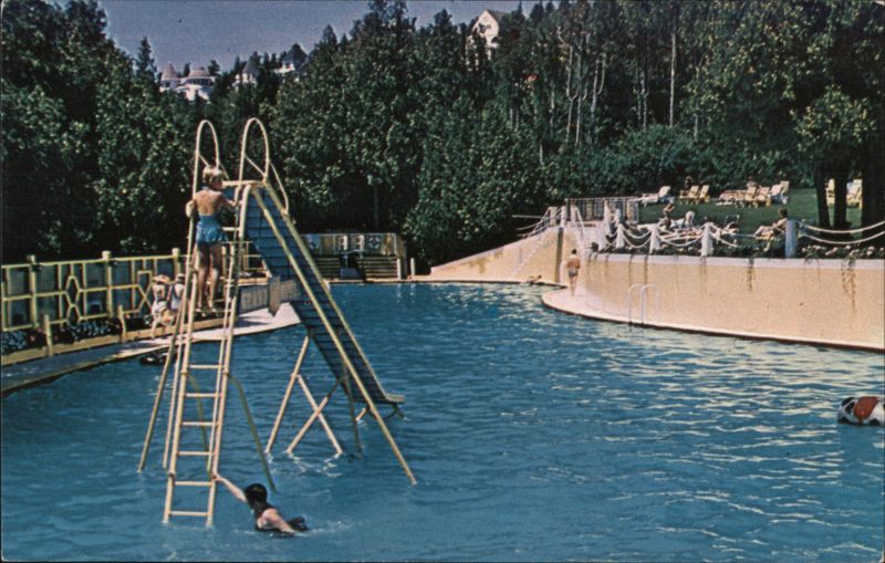 The Grand Hotel Swimming Pool, Mackinac Island Michigan