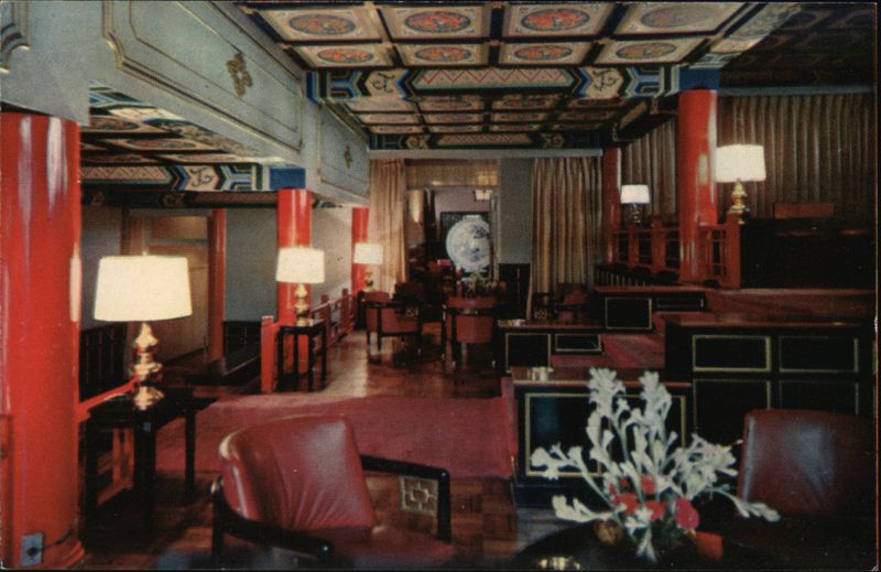 Golden Dragon Cocktail Lounge, The Grand Hotel, Taipei Taiwan