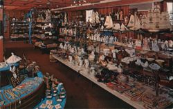 Frankenmuth Bavarian Inn Gift Shop Interior Postcard