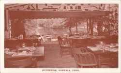 Silvermine Colonial Dining Room, Norwalk, CT Postcard