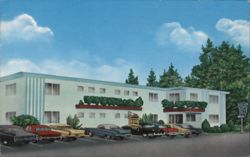 Matador Motel and Apartments, Hollywood Beach Postcard