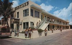 Nautilus By-the-Sea Apartments, Hollywood Beach Postcard