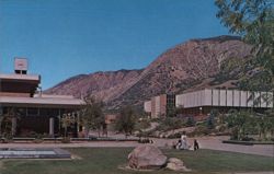 Weber State College, Blue Key Plaza, Ogden, UT Postcard