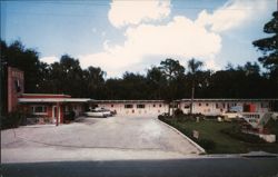 The Topper Motel, Leesburg, FL Postcard