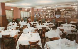 Kornblau's Restaurant Interior Postcard