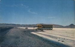 Bonneville Salt Flats, "World's Fastest Speedway" Postcard