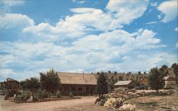 Fisher's Rancho Lodge & Rock Shop, Orderville, UT Postcard