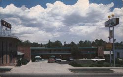 The Downtown Dale Motel, Colorado Springs, CO Postcard