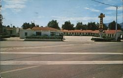 Bella Vista Court Motel, Colorado Springs, CO Postcard