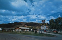 Canyon Motel, Hesperus, Colorado Postcard