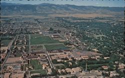 Aerial View of Colorado State University Postcard