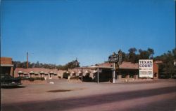 Texas Court Motel, Pueblo, CO Postcard