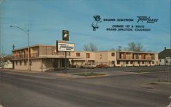 Grand Junction TraveLodge Motel, Colorado Postcard