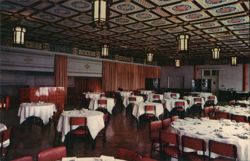 Golden Dragon Dining Room, The Grand Hotel, Taipei Postcard