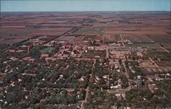 Aerial of South Dakota State University Postcard