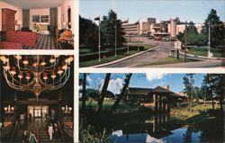 Cherry Hill Inn and Lodge, Multi-View Postcard