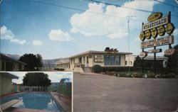 Stagecoach Motel, Colorado Springs, CO Postcard