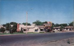 Bronze Lantern Motel, U.S. Highway 34 Postcard