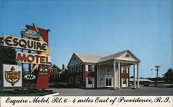 Esquire Motel Postcard