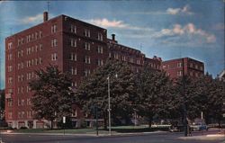 Wayland Manor, Providence, RI Postcard