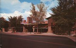 Dude Rancher Lodge, Downtown Motor Lodge Postcard