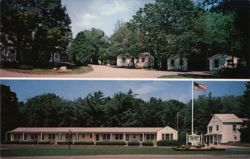 Pine Lodge Motel, Westerly, RI Postcard