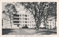 Kent County Memorial Hospital, Warwick, RI Postcard