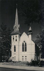 Presbyterian Church, Jacksonville, Oregon, 1881 Postcard