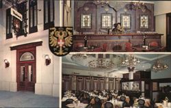 Restaurant Bismarck, Old Market Square, Houston, TX Postcard