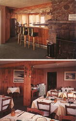 Tower Restaurant & Motel, South Kingstown, RI Postcard