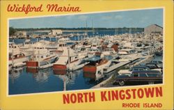 Wickford Marina, North Kingstown Postcard