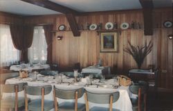 Dining Room, The Inn at Ridgefield Postcard