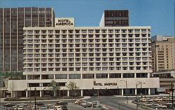 Hotel America, Constitution Plaza Postcard