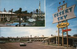 The Desert Sky Hotel, 3541 E. Van Buren Postcard