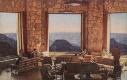Sunroom, Grand Canyon Lodge Postcard