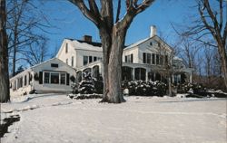 Winter At The Inn On Lake Waramaug Postcard