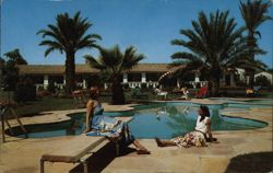 Swimming Pool, Desert Star Motor Hotel, Phoenix, AZ Postcard
