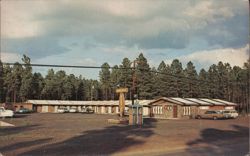 Bonanza Motel, Pinetop, AZ Postcard