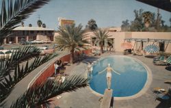 Flamingo Hotel Swimming Pool, Phoenix, AZ Postcard