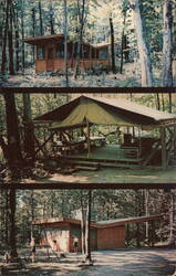 Henry Kaufmann Girl Scout Camp, Holmes, New York Postcard