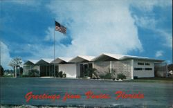 Venice Area Chamber of Commerce Building, Venice, Florida Postcard
